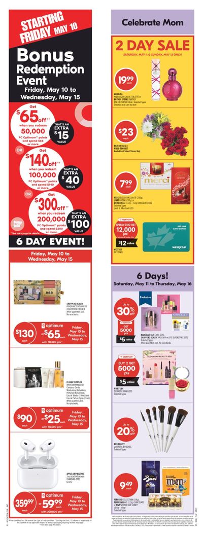 Shoppers Drug Mart (West) Flyer May 11 to 16