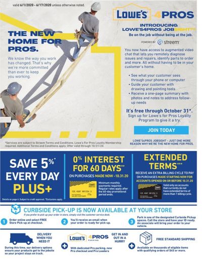 Lowe's Weekly Ad & Flyer June 1 to 17