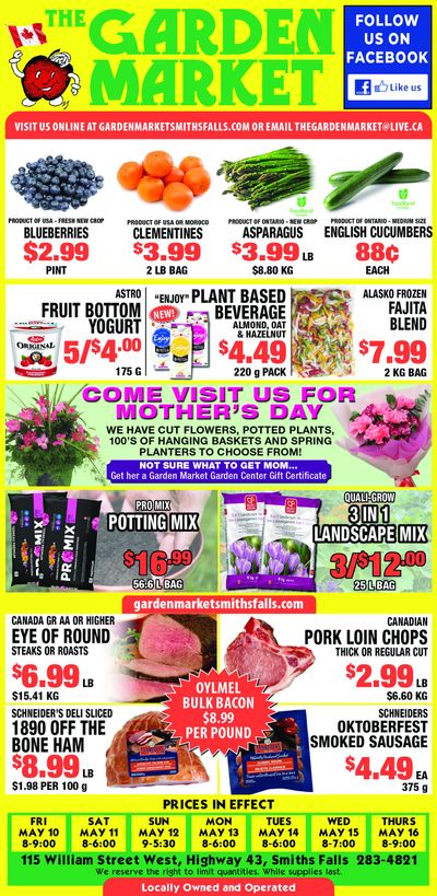 The Garden Market Flyer May 10 to 16 The Garden Market Flyer May 10 to 16