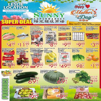 Sunny Supermarket (Leslie) Flyer May 10 to 16