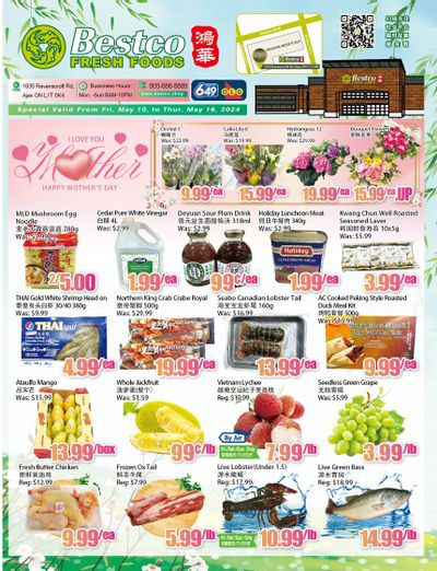 BestCo Food Mart (Ajax) Flyer May 10 to 16