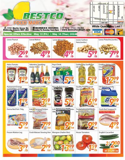 BestCo Food Mart (Etobicoke) Flyer May 10 to 16