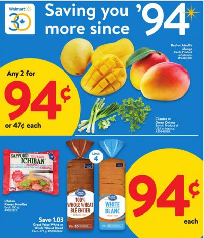 Walmart Canada: Great Value Bread Just 94 Cents This Week