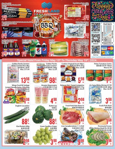 FreshLand Supermarket Flyer May 10 to 16
