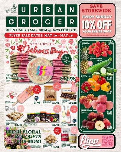 Urban Grocer Flyer May 10 to 16