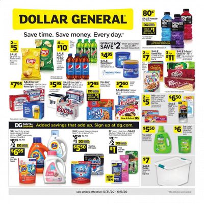 Dollar General Weekly Ad & Flyer May 31 to June 6