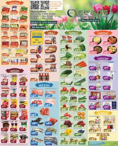 Oceans Fresh Food Market (Main St., Brampton) Flyer May 10 to 16