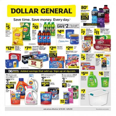 Dollar General Weekly Ad & Flyer May 31 to June 6