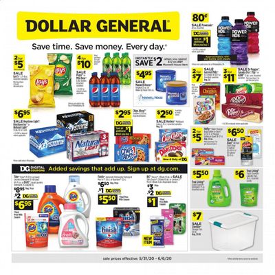 Dollar General Weekly Ad & Flyer May 31 to June 6