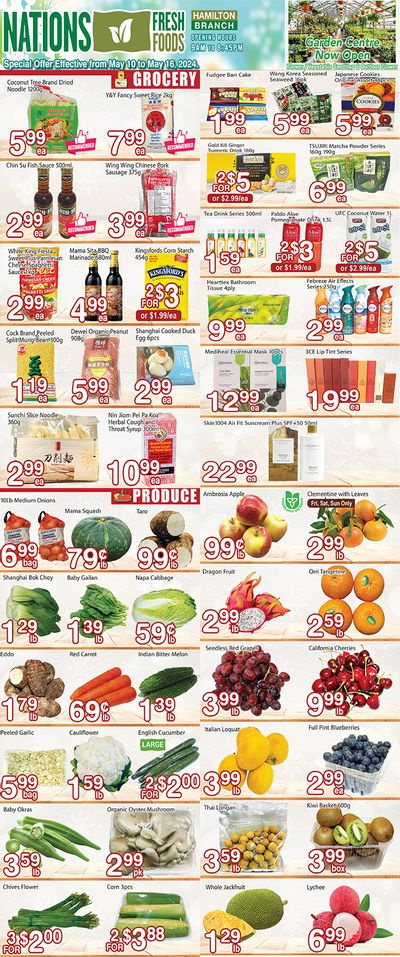 Nations Fresh Foods (Hamilton) Flyer May 10 to 16