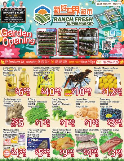 Ranch Fresh Supermarket Flyer May 10 to 16