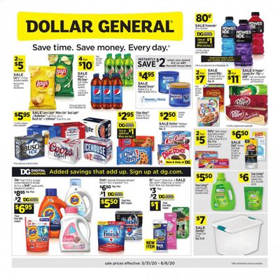 Dollar General Weekly Ad & Flyer May 31 to June 6