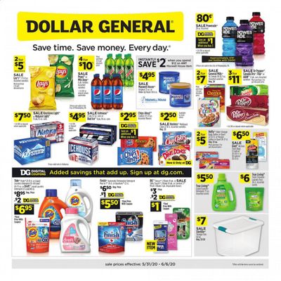 Dollar General Weekly Ad & Flyer May 31 to June 6