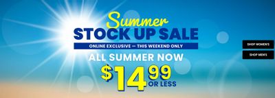 Bluenotes & Aeropostale Canada: All Summer Styles $14.99 or Less This Weekend Only