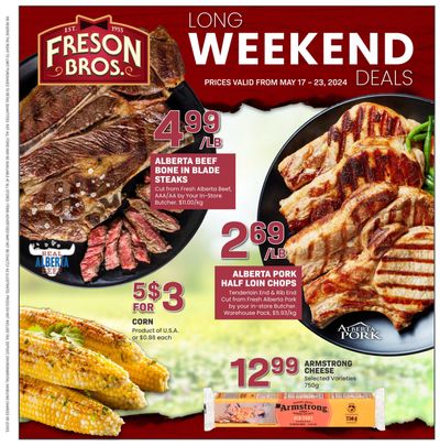 Freson Bros. Flyer May 17 to 23