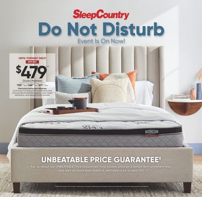 Sleep Country Flyer May 13 to 21