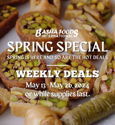 Basha Foods International Flyer May 13 to 26