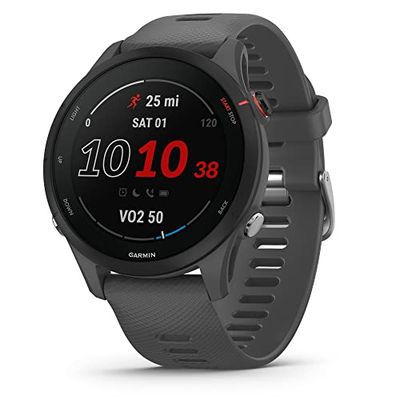 Garmin Forerunner® 255, GPS Running Smartwatch, Advanced Insights, Long-Lasting Battery, Slate Gray, 46 MM $329.99 (Reg $469.99)