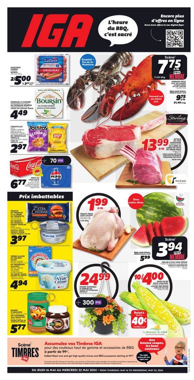 IGA (QC) Flyer May 16 to 22 IGA (QC) Flyer May 16 to 22