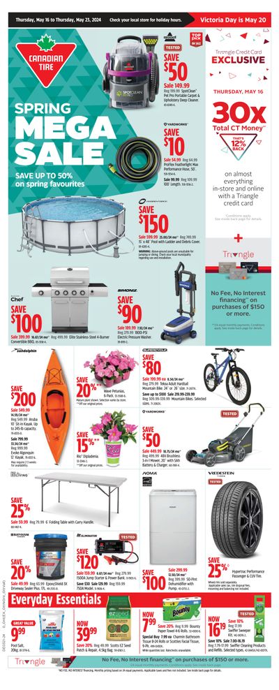 Canadian Tire (ON) Flyer May 16 to 23