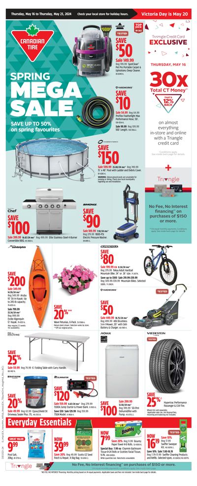 Canadian Tire (Atlantic) Flyer May 16 to 23