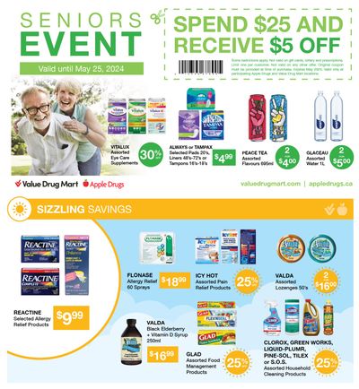 Apple Drugs Flyer May 12 to 25