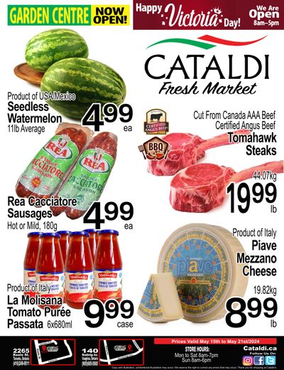 Cataldi Fresh Market Flyer May 15 to 21