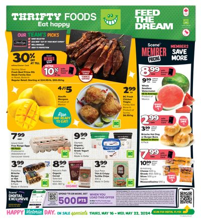 Thrifty Foods Flyer May 16 to 22
