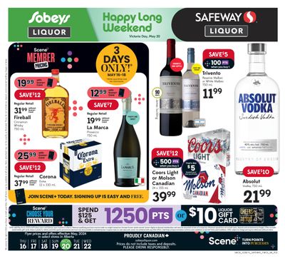 Sobeys/Safeway (AB) Liquor Flyer May 16 to 22