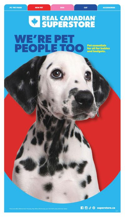Real Canadian Superstore Pet Flyer May 16 to June 12