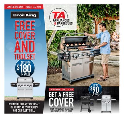 TA Appliances and Barbecues Flyer June 1 to 24