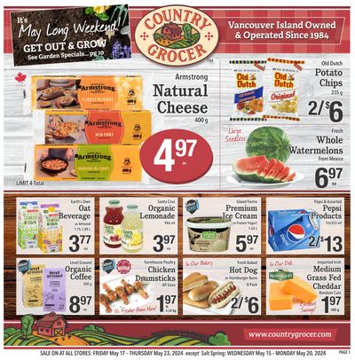 Country Grocer (Salt Spring) Flyer May 15 to 20