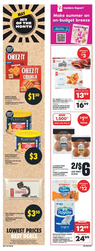 Valu-mart Flyer May 16 to 22