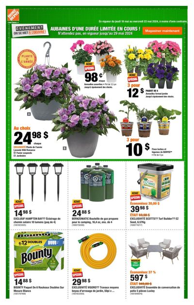 Home Depot (QC) Flyer May 16 to 22