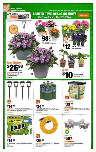 Home Depot (BC) Flyer May 16 to 22