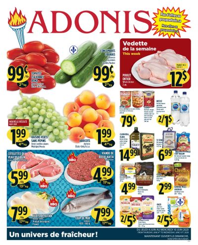 Marche Adonis (QC) Flyer June 4 to 10