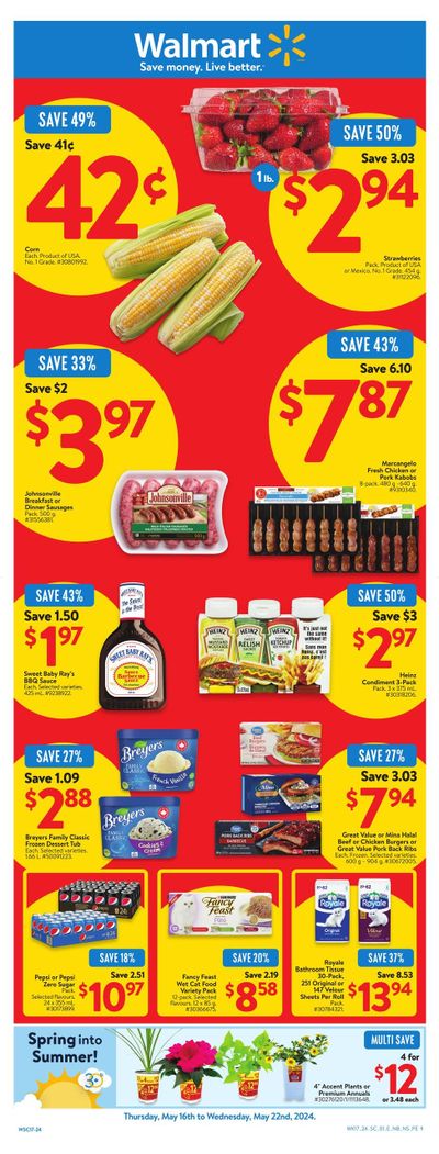 Walmart (Atlantic) Flyer May 16 to 22