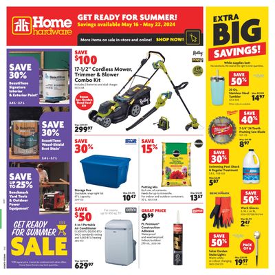Home Hardware (Atlantic) Flyer May 16 to 22