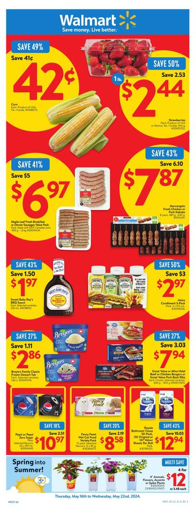 Walmart (West) Flyer May 16 to 22
