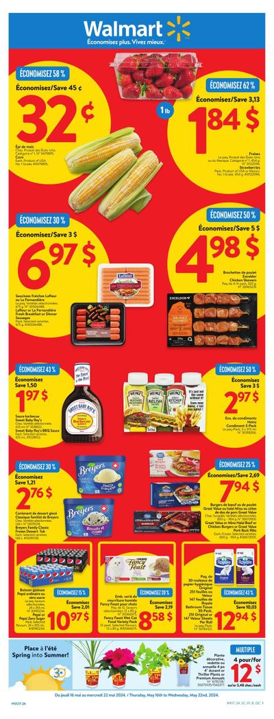 Walmart (QC) Flyer May 16 to 22