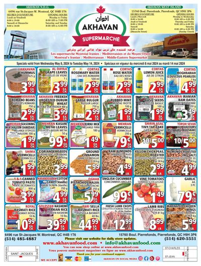 Akhavan Supermarche Flyer May 15 to 21