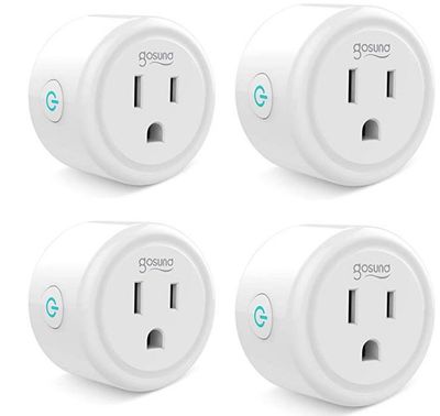Smart Plug WiFi Outlet Works with Alexa, Google Home and IFTTT, Gosund Smart Socket No Hub Required, ETL and FCC Listed, Remote Control Your Devices from Anywhere (4 Pack) For $33.99 At Amazon Canada