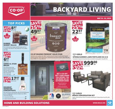 Co-op (West) Home Centre Flyer May 16 to 22