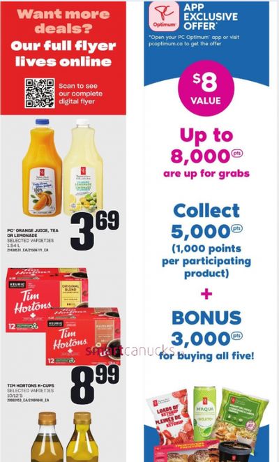 Loblaws Ontario PC Optimum Offers and Flyer Deals May 16th – 22nd
