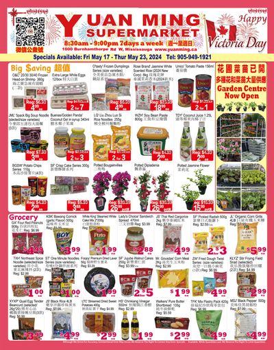 Yuan Ming Supermarket Flyer May 17 to 23