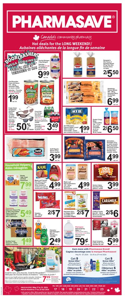 Pharmasave (NB) Flyer May 17 to 23