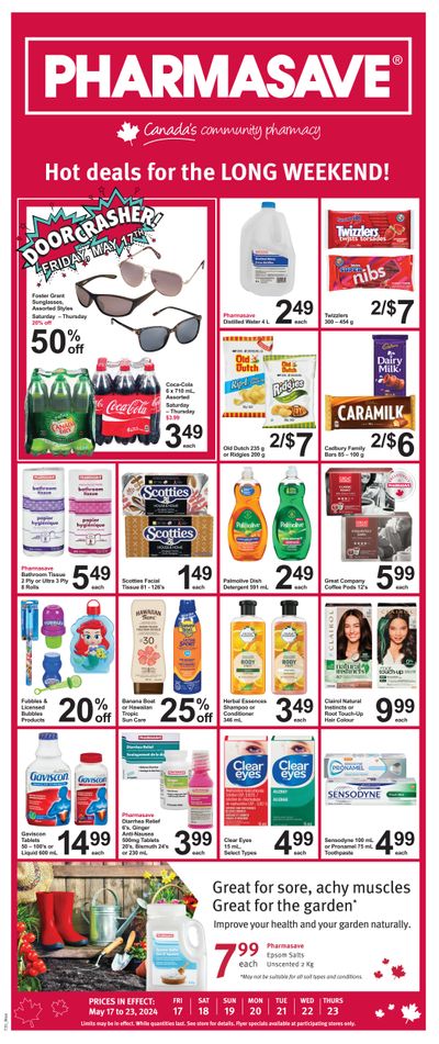 Pharmasave (West) Flyer May 17 to 23