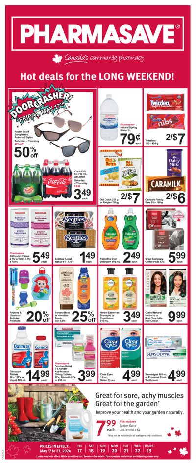Pharmasave (ON) Flyer May 17 to 23