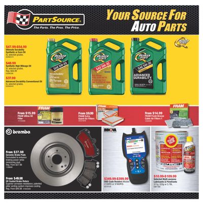 PartSource Flyer May 17 to 22