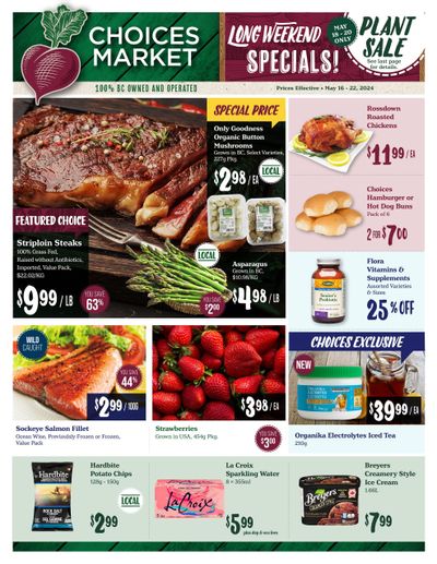 Choices Market Flyer May 16 to 22